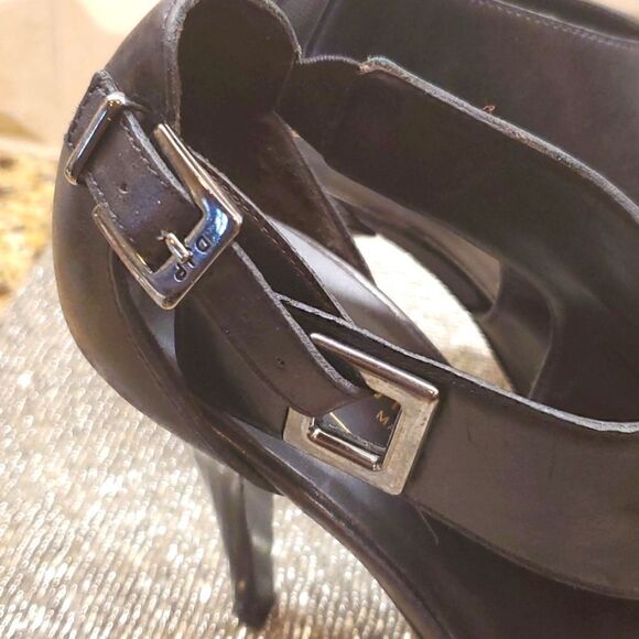 DONALD J PLINER Black Sandals Heels - Size 7‎ - Picture 5 of 11